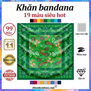 Khăn bandana xịn sò - Mã 0044 54 Khăn bandana xịn sò - Mã 0044 53