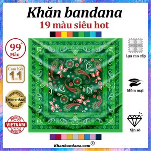 Khăn bandana xịn sò - Mã 0044 56 Khăn bandana xịn sò - Mã 0044 55