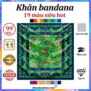 Khăn bandana xịn sò - Mã 0044 58 Khăn bandana xịn sò - Mã 0044 57