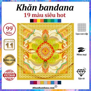 Khăn bandana hoa văn - Mã 0049 46 Khăn bandana hoa văn - Mã 0049 45