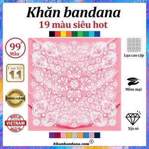 Khăn bandana xanh - Mã 0051 33