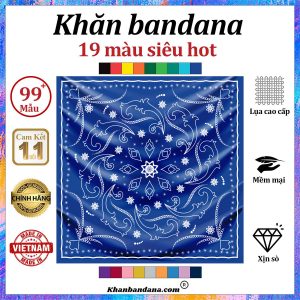 Khăn bandana màu vàng - Mã 0052 47