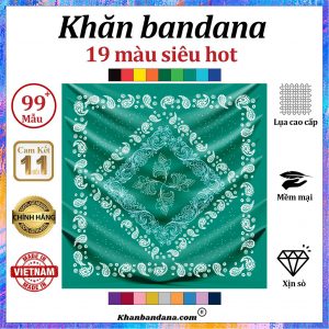Khăn bandana thiết kế - Mã 0055 36 Khăn bandana thiết kế - Mã 0055 35