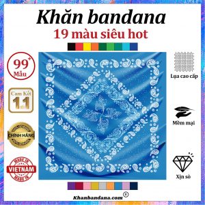 Khăn bandana thiết kế - Mã 0055 50 Khăn bandana thiết kế - Mã 0055 49