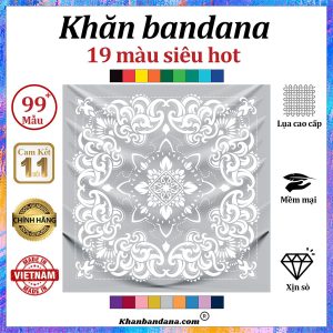 Khăn bandana đẹp mắt - Mã 0057 58 Khăn bandana đẹp mắt - Mã 0057 57