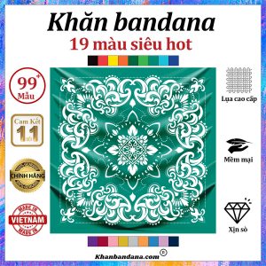 Khăn bandana đẹp mắt - Mã 0057 44 Khăn bandana đẹp mắt - Mã 0057 43