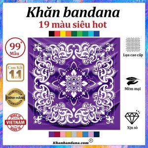 Khăn bandana đẹp mắt - Mã 0057 42 Khăn bandana đẹp mắt - Mã 0057 41
