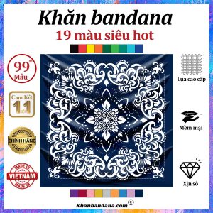 Khăn bandana đẹp mắt - Mã 0057 22 Khăn bandana đẹp mắt - Mã 0057 21