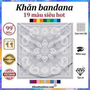 Khăn bandana DÀY DẶN - Mã 0058 22 Khăn bandana DÀY DẶN - Mã 0058 21