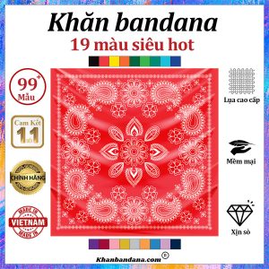 Khăn bandana DÀY DẶN - Mã 0058 30 Khăn bandana DÀY DẶN - Mã 0058 29