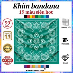 Khăn bandana DÀY DẶN - Mã 0058 36 Khăn bandana DÀY DẶN - Mã 0058 35