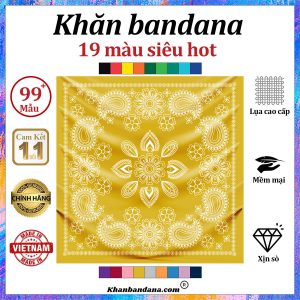 Khăn bandana DÀY DẶN - Mã 0058 46 Khăn bandana DÀY DẶN - Mã 0058 45