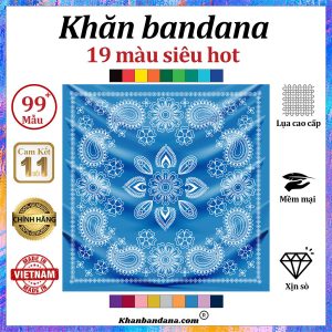 Khăn bandana DÀY DẶN - Mã 0058 50 Khăn bandana DÀY DẶN - Mã 0058 49