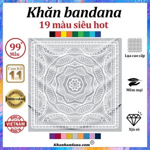 Khăn bandana CÁ TÍNH - Mã 0059 21