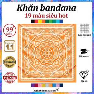 Khăn bandana CÁ TÍNH - Mã 0059 25