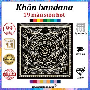 Khăn bandana CÁ TÍNH - Mã 0059 27