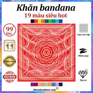 Khăn bandana CÁ TÍNH - Mã 0059 29