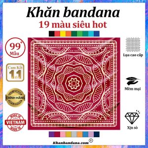 Khăn bandana CÁ TÍNH - Mã 0059 31