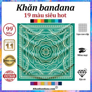 Khăn bandana CÁ TÍNH - Mã 0059 35