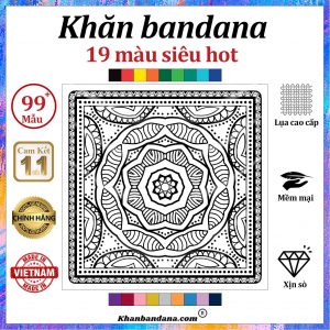 Khăn bandana CÁ TÍNH - Mã 0059 41