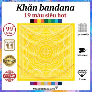 Khăn bandana CÁ TÍNH - Mã 0059 43