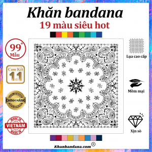 Khăn bandana quấn cổ - Mã 0006 42 Khăn bandana quấn cổ - Mã 0006 41