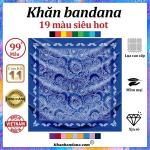 Khăn bandana MÀU ĐỒNG - Mã 0060 47