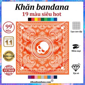 khăn bandana quàng cổ - Mã 0061 24 khăn bandana quàng cổ - Mã 0061 23