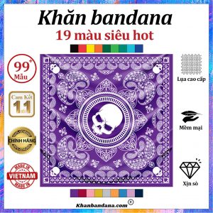 khăn bandana quàng cổ - Mã 0061 38 khăn bandana quàng cổ - Mã 0061 37