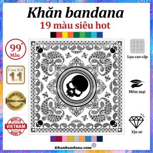 khăn bandana quàng cổ - Mã 0061 42 khăn bandana quàng cổ - Mã 0061 41
