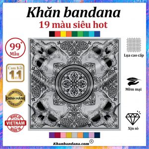 Khăn bandana chất - Mã 0062 22 Khăn bandana chất - Mã 0062 21