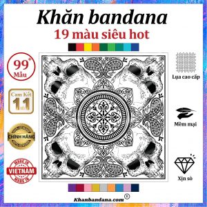 Khăn bandana chất - Mã 0062 42 Khăn bandana chất - Mã 0062 41