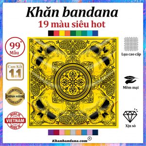 Khăn bandana chất - Mã 0062 44 Khăn bandana chất - Mã 0062 43