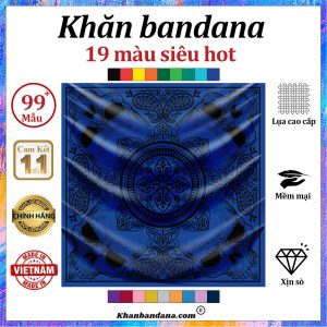 Khăn bandana chất - Mã 0062 48 Khăn bandana chất - Mã 0062 47