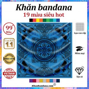 Khăn bandana chất - Mã 0062 50 Khăn bandana chất - Mã 0062 49