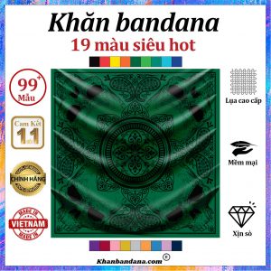 Khăn bandana chất - Mã 0062 54 Khăn bandana chất - Mã 0062 53