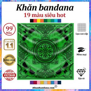 Khăn bandana chất - Mã 0062 56 Khăn bandana chất - Mã 0062 55