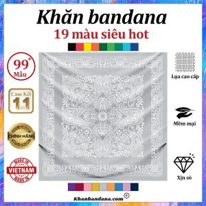 Khăn bandana đẹp mắt - Mã 0064 21