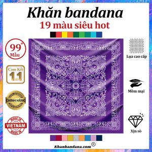 Khăn bandana đẹp mắt - Mã 0064 37