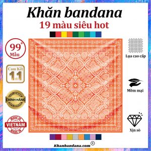 Khăn bandana lụa satin - Mã 0065 24 Khăn bandana lụa satin - Mã 0065 23