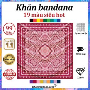 Khăn bandana lụa satin - Mã 0065 32 Khăn bandana lụa satin - Mã 0065 31