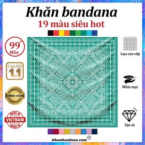 Khăn bandana lụa satin - Mã 0065 36 Khăn bandana lụa satin - Mã 0065 35