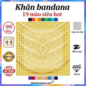 Khăn bandana lụa satin - Mã 0065 46 Khăn bandana lụa satin - Mã 0065 45