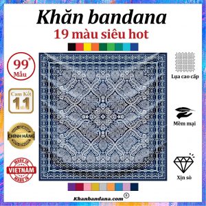 Khăn bandana lụa satin - Mã 0065 58 Khăn bandana lụa satin - Mã 0065 57