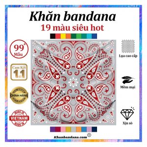 khăn vuông lụa satin - Mã 0069 22 khăn vuông lụa satin - Mã 0069 21