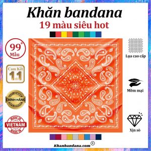 Khăn bandana chính hãng - Mã 0007 24 Khăn bandana chính hãng - Mã 0007 23