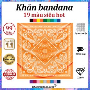 Khăn bandana chính hãng - Mã 0007 26 Khăn bandana chính hãng - Mã 0007 25