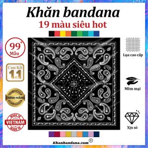 Khăn bandana chính hãng - Mã 0007 28 Khăn bandana chính hãng - Mã 0007 27