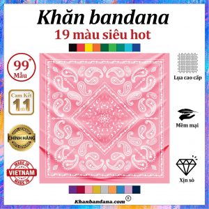 Khăn bandana chính hãng - Mã 0007 34 Khăn bandana chính hãng - Mã 0007 33