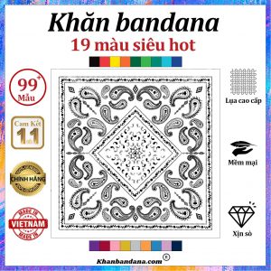 Khăn bandana chính hãng - Mã 0007 42 Khăn bandana chính hãng - Mã 0007 41